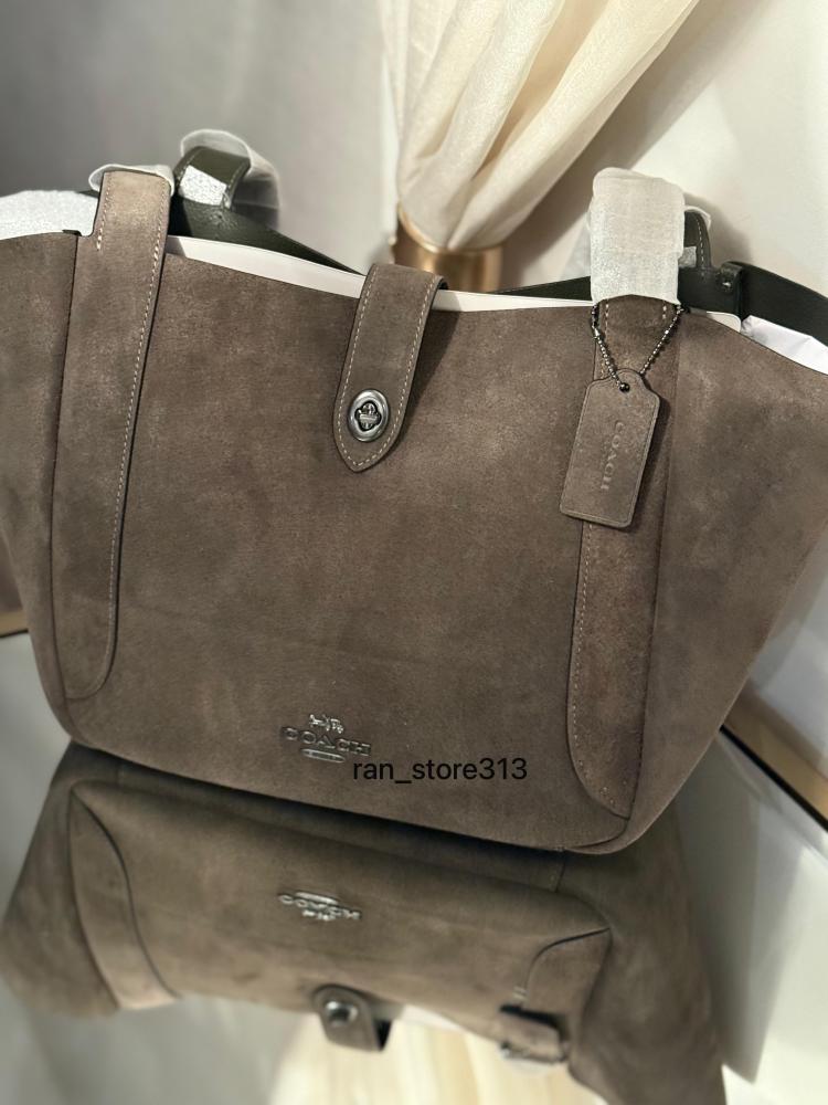 Hadley Turnlock Tote Bag Coach