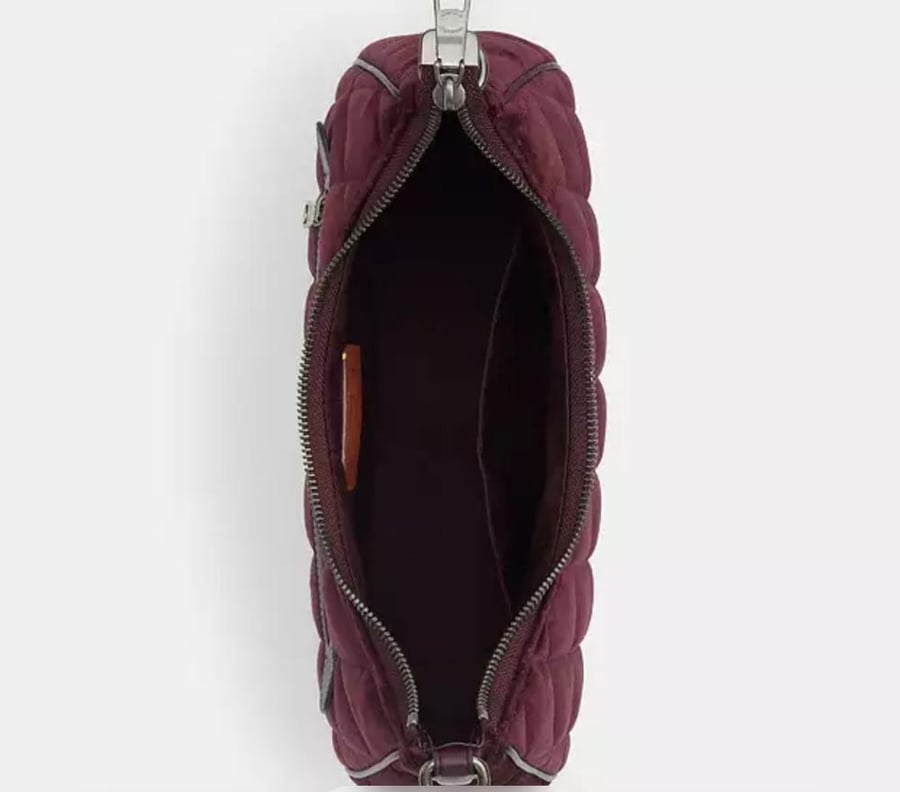 Teri Hobo Bag In Organic Cotton With Quilting