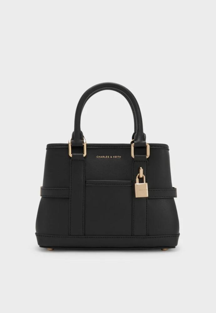 Mini Scottie Tote Bag - Black