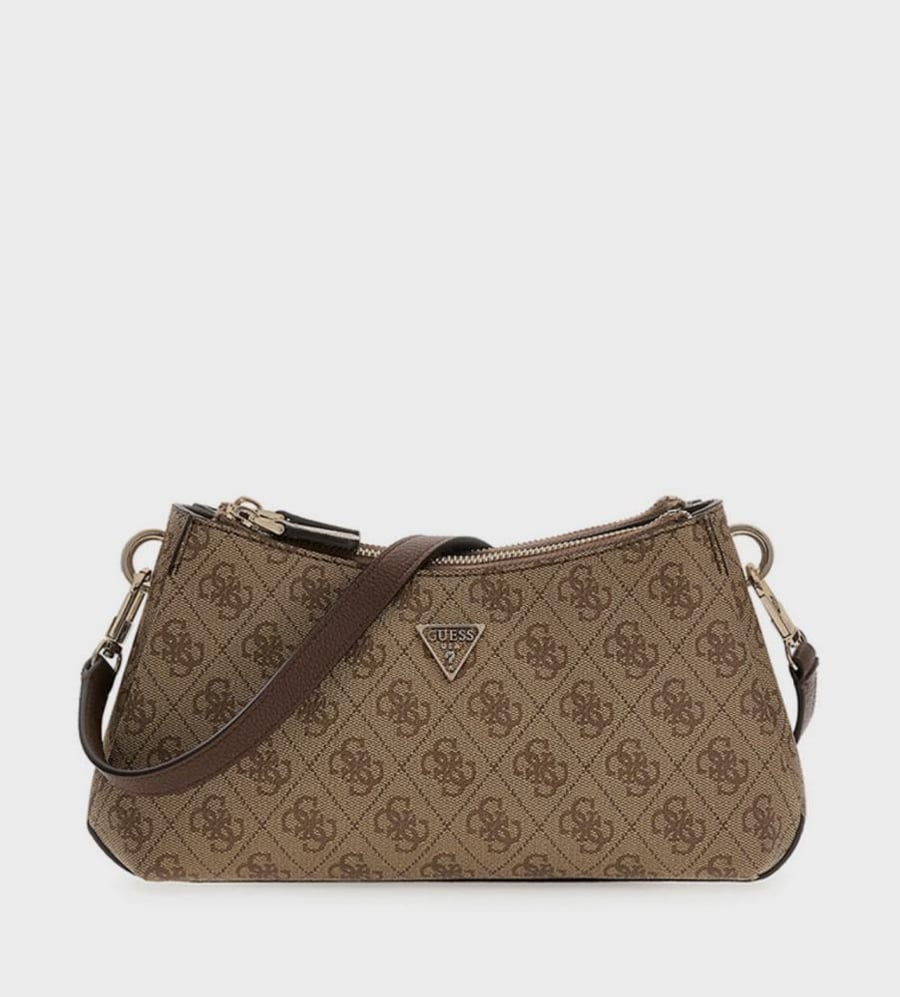 Nawal shoulder bag with logo print