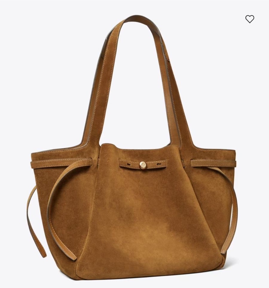 ROMY SUEDE TOTE