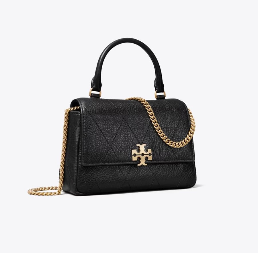 MINI CHARLIE QUILTED TOP-HANDLE CROSSBODY