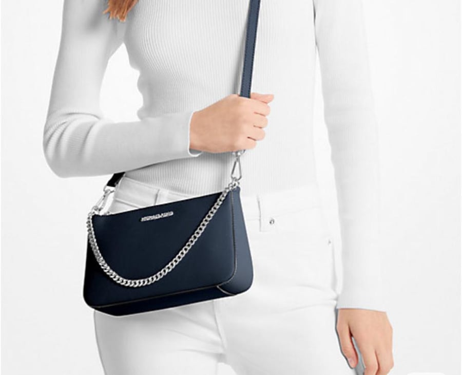 Jet Set Medium Saffiano Leather Crossbody Bag