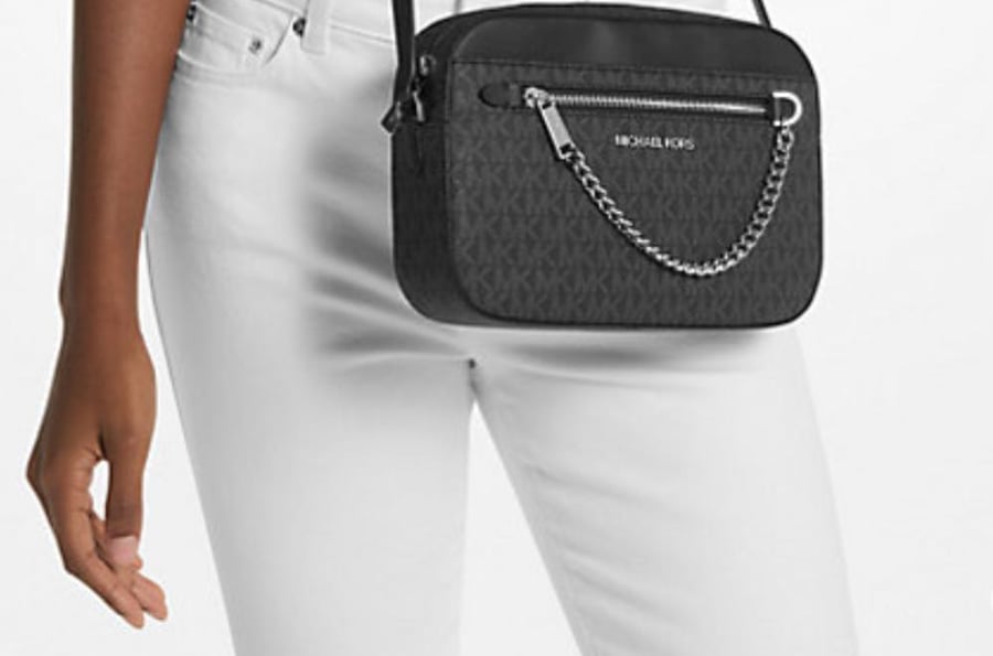 Jet Set Large Logo Crossbody Bag