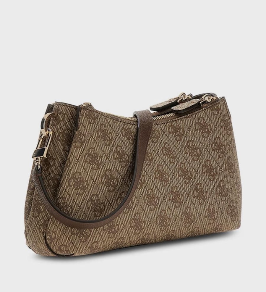 Nawal shoulder bag with logo print