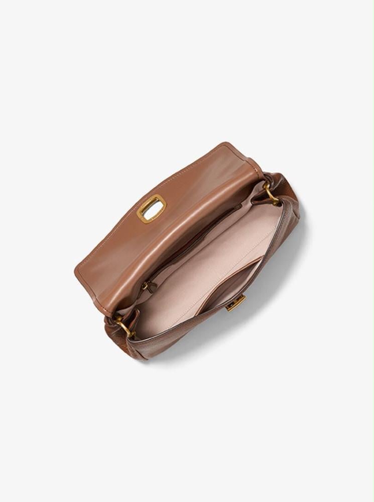 Bryant Large Textured Leather Convertible Shoulder Bag