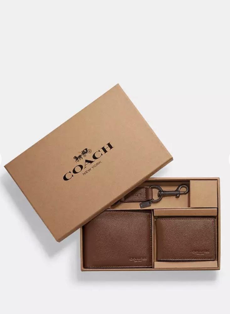 Boxed 3-In-1 Wallet Gift Set
