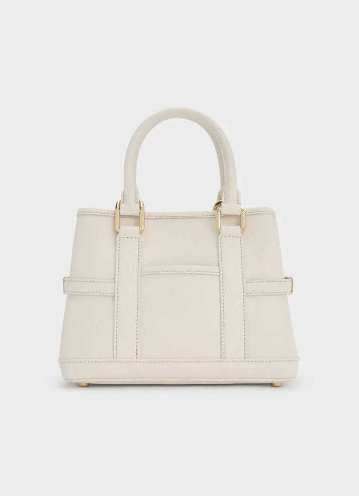 Mini Scottie Tote Bag - Cream