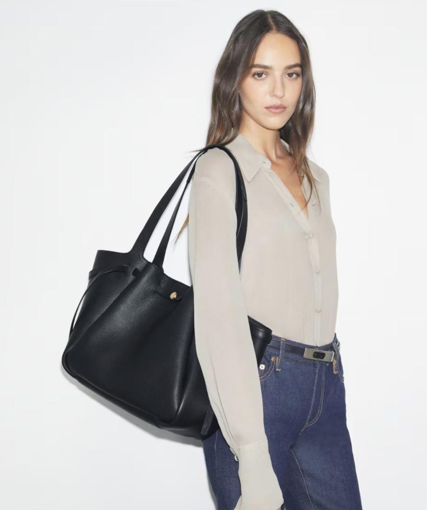 ROMY SUEDE TOTE