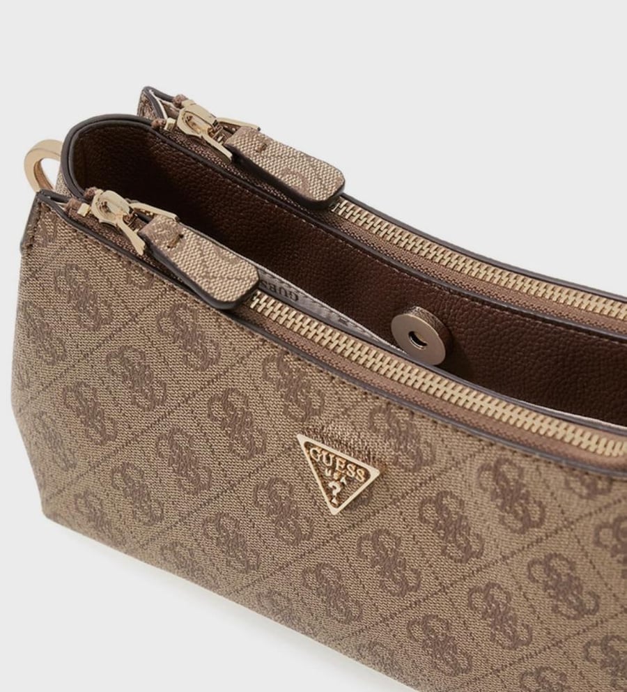 Nawal shoulder bag with logo print