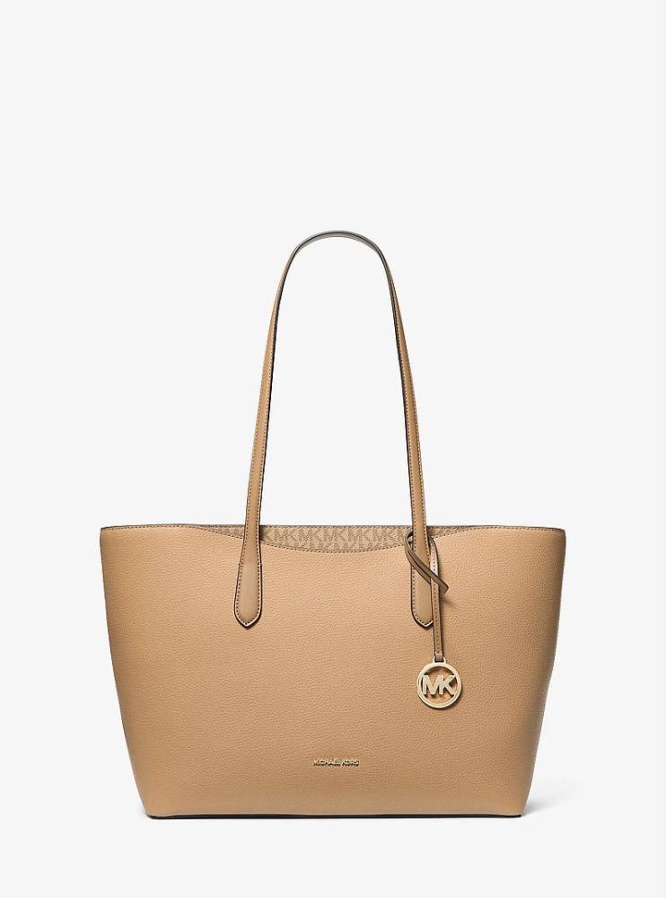 Arden Large Pebbled Leather Tote Bag