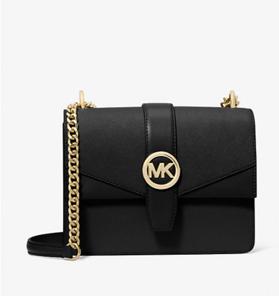 Greenwich Small Saffiano Leather Crossbody Bag