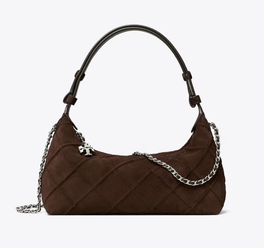 FLEMING SUEDE POCHETTE