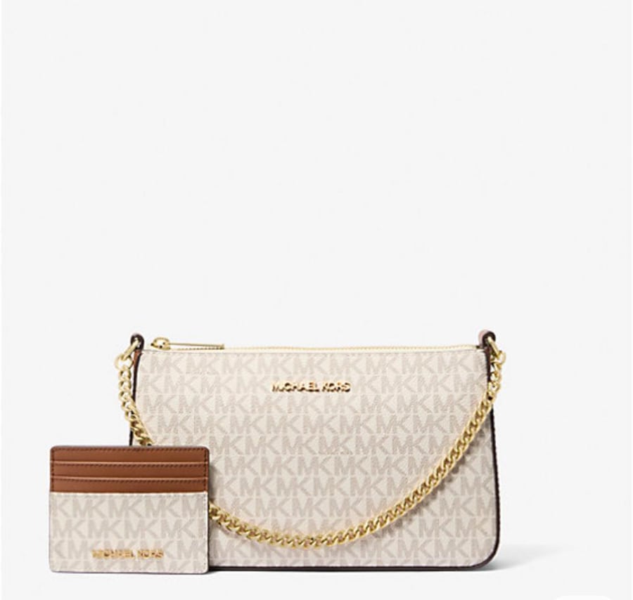 Medium Logo Pouch and Card Case Gift Set