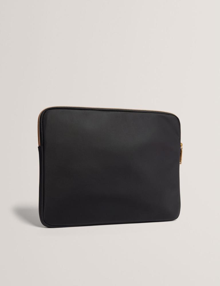 Arwen Quilted Top Handle Vanity Bag - Black