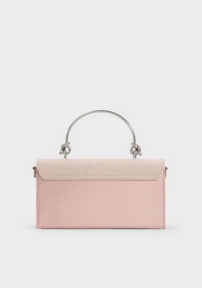 Kristine Glittered Wallet On Chain