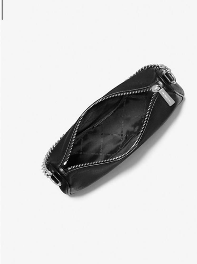 ‏Carmela Small Pebbled Leather Crossbody Bag