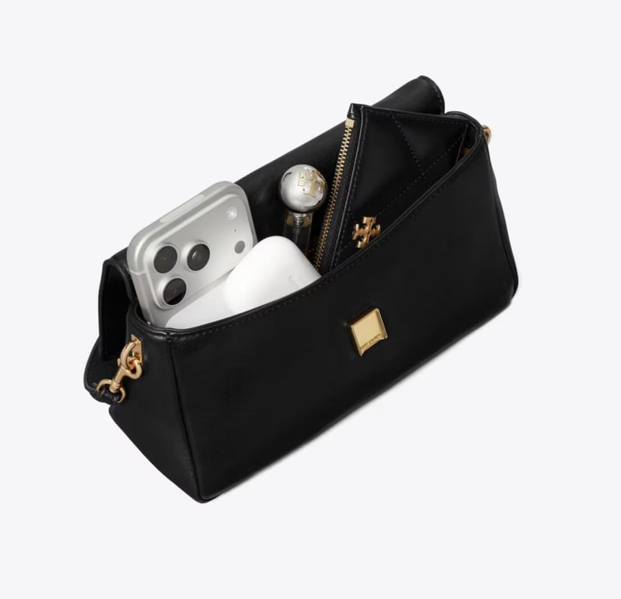 SMALL CHARLIE SUEDE SHOULDER BAG