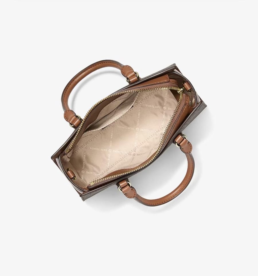 Arden Small Signature Logo Messenger Bag