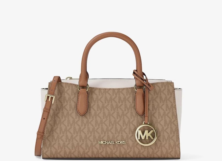 Arden Small Signature Logo Messenger Bag