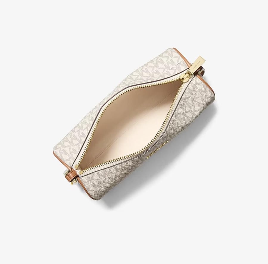 Izzy Small Signature Logo Barrel Pochette