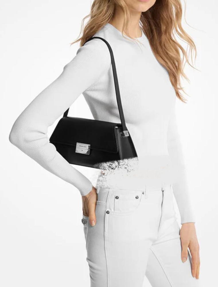 Ludlow Medium Leather Shoulder Bag