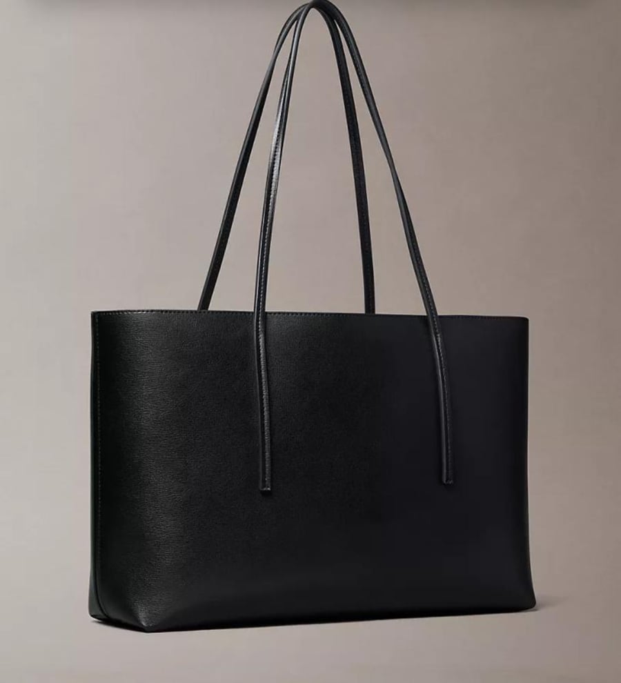 شنطة كالفن كلاين XL Foil Logo Small Tote Bag CK