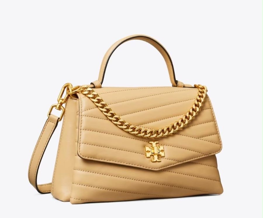 Kira Chevron Top-Handle Satchel
