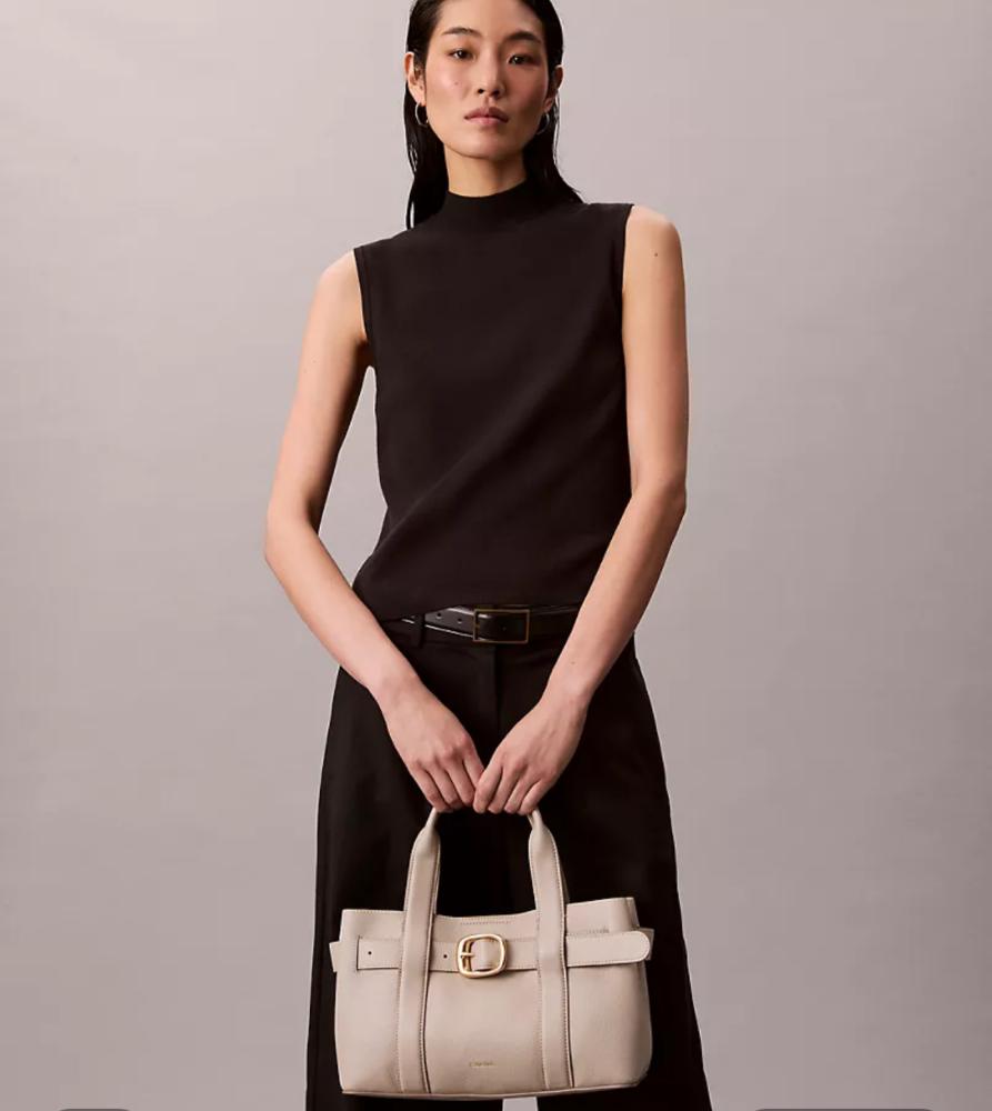 شنطة كالفن كلاين ‏Belted small bag CK