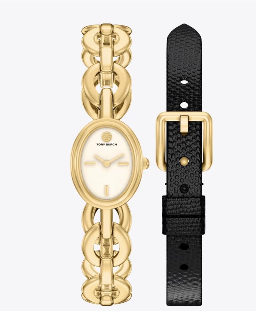 SMALL OVAL WATCH GIFT SET
