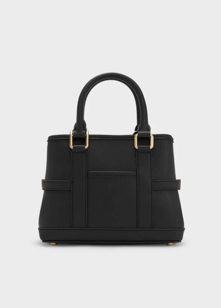 Mini Scottie Tote Bag - Black