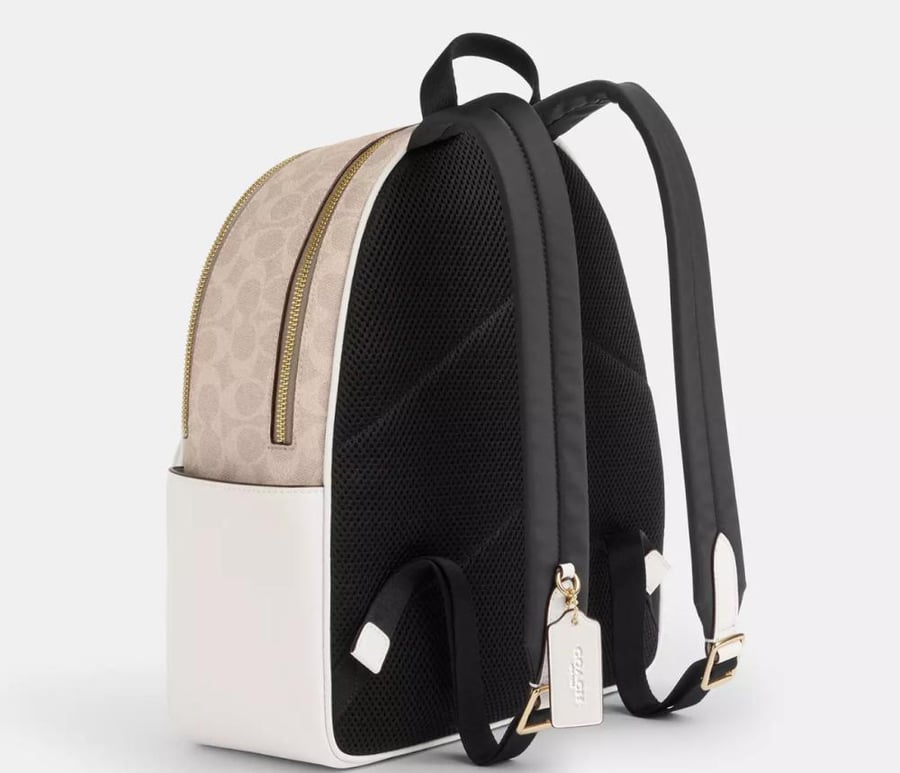 Court Backpack In Signature Canvas coach