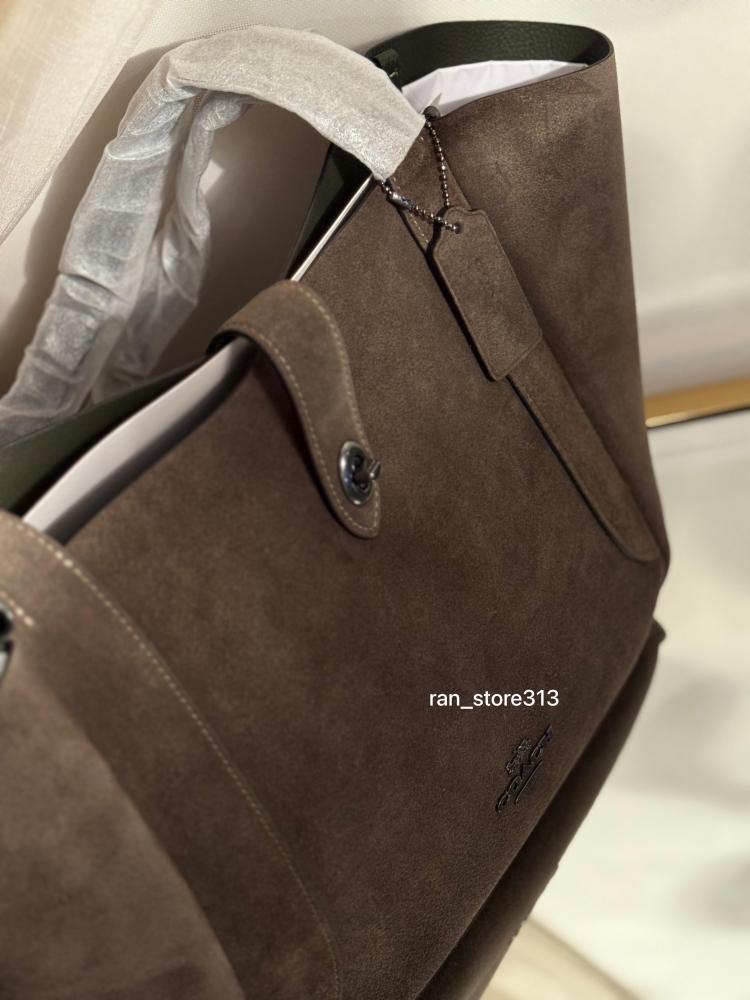 Hadley Turnlock Tote Bag Coach
