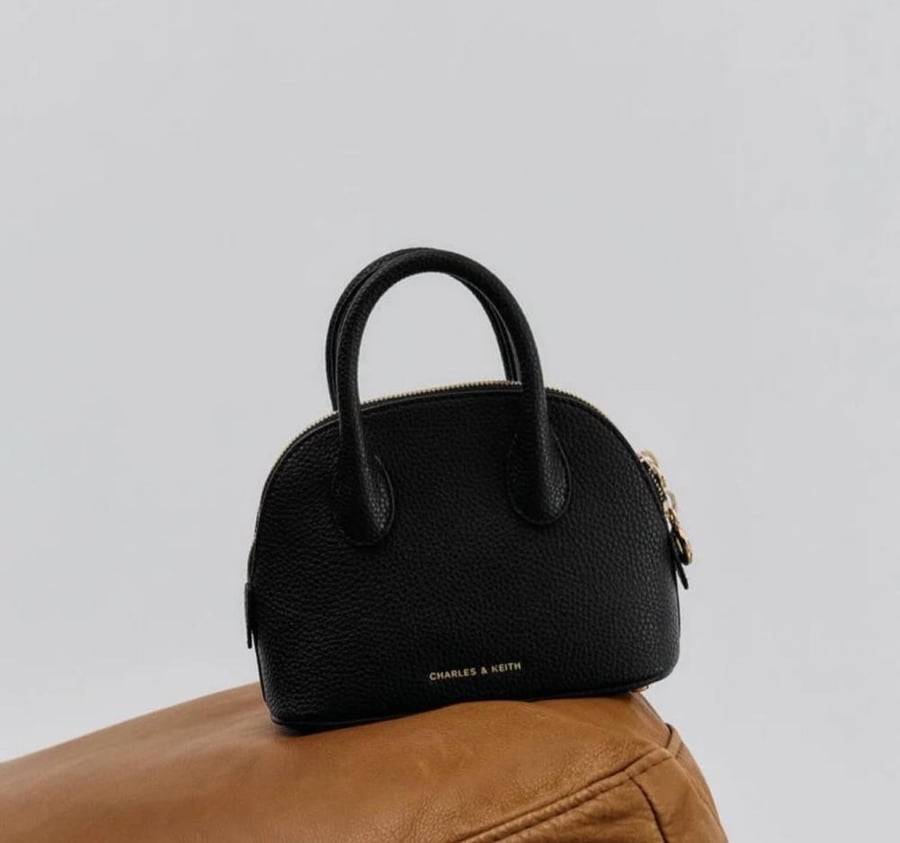 Philomena Raffia Flower Bowling Bag