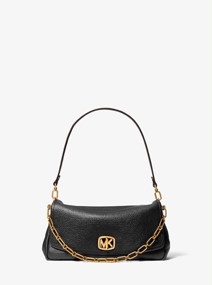 Bryant Large Textured Leather Convertible Shoulder Bag