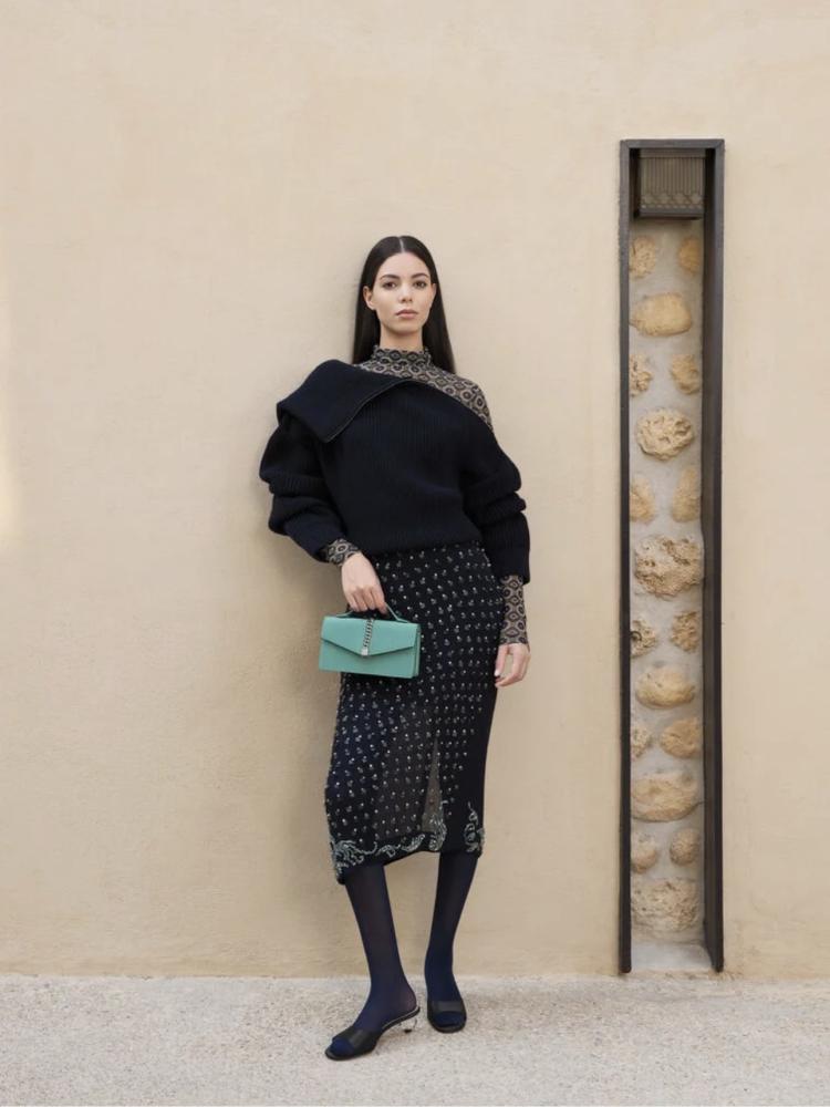 Taisia Chain Envelope Bag