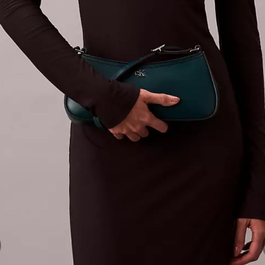 شنطة كالفن كلاين CK ‏Monogram Hardware Shoulder Bag