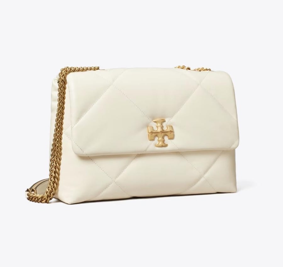 KIRA DIAMOND QUILT SHOULDER BAG