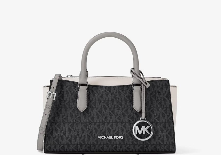 Arden Small Signature Logo Messenger Bag