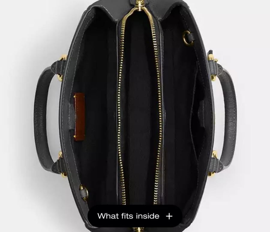 ‏Savannah Small Carryall Bag coach