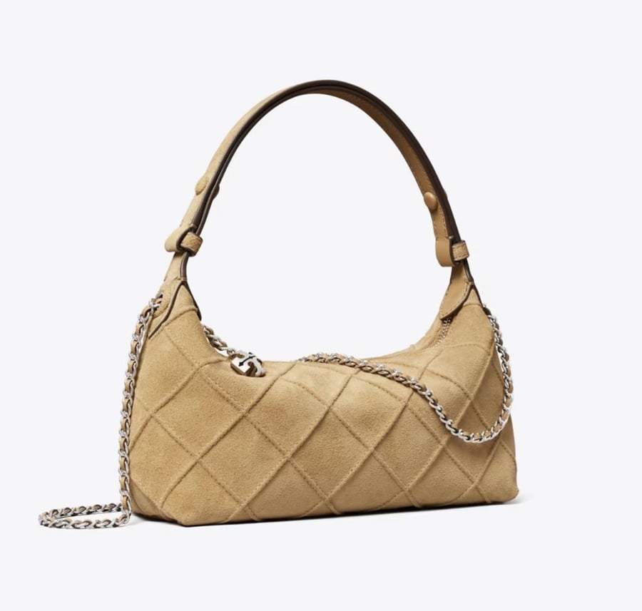 FLEMING SUEDE POCHETTE