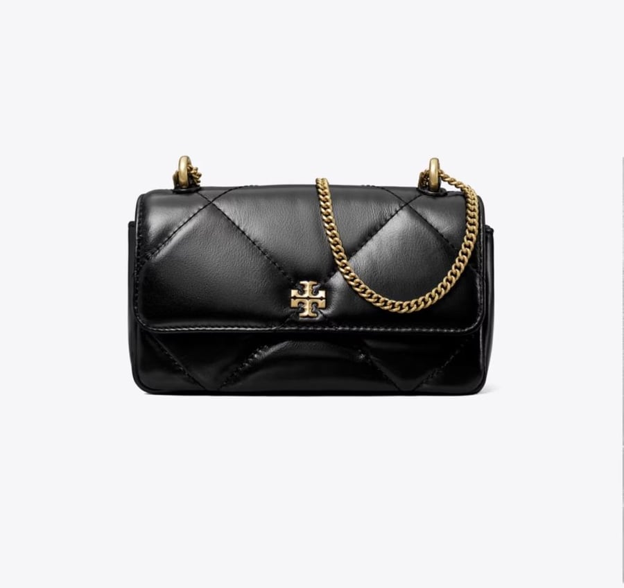 MINI KIRA DIAMOND QUILT FLAP BAG