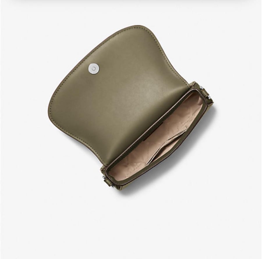 Mila Small Leather Convertible Crossbody Bag