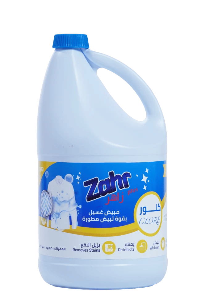 كرتون مبيض ملابس ( 3.75 لتر ) - مصنع زاهر بلس