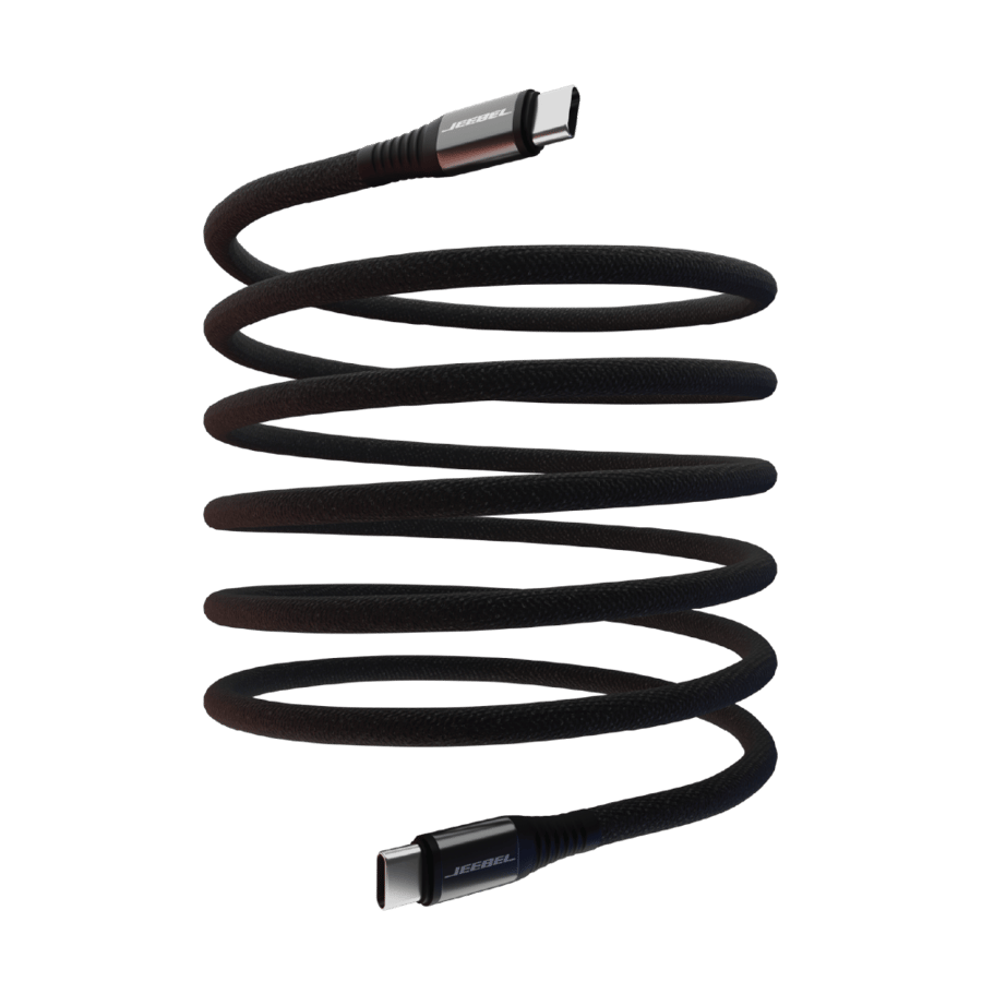 كابل JEEBEL Mag.Link 240W مغناطيسي | أسرع شحن USB-C إلى USB-C