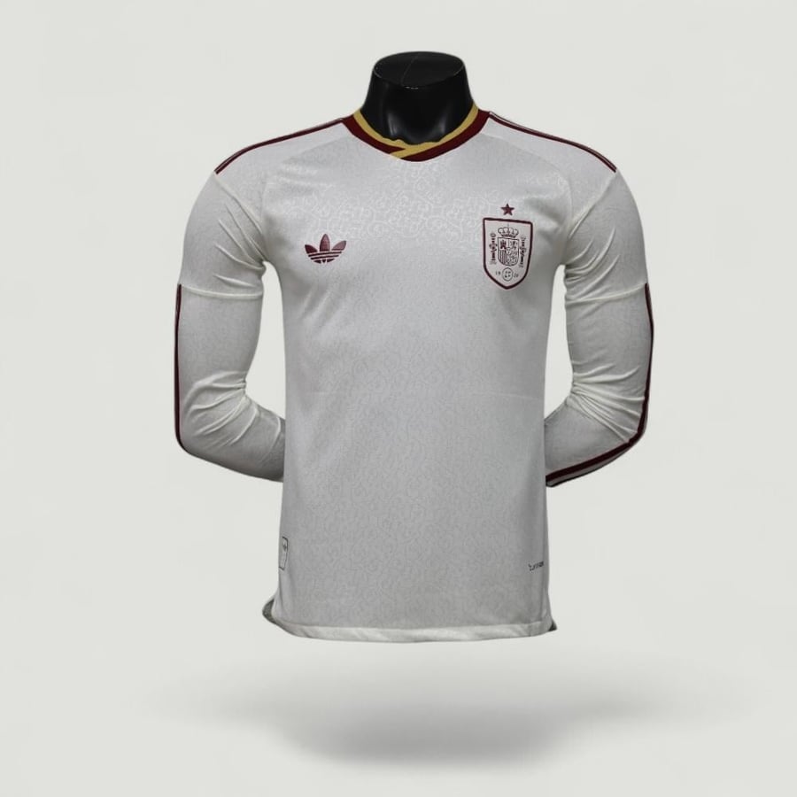 تيشرت منتخب اسبانيا الإحتياطي 2027 كم طويل نسخة لاعبين