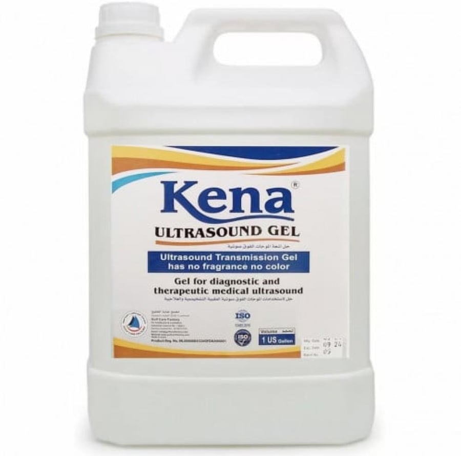 كينا جل التراساوند جل أشعة الموجات فوق صوتية 1جالون kena ultrasound gel