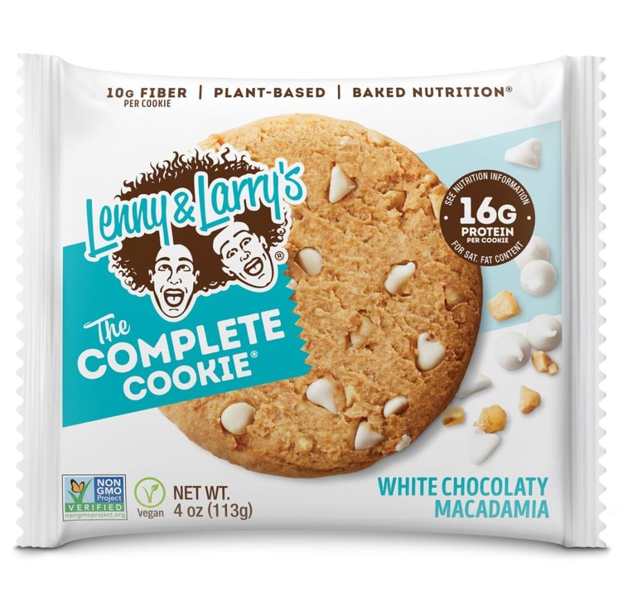 ليني اند لاري ذا كومبليت كوكي ماكاديميا الشوكولاته البيضاء 113 جرام LENNY LARRYS THE COMPLETE COOKIE WHITE CHOCOLATY MACADAMIA