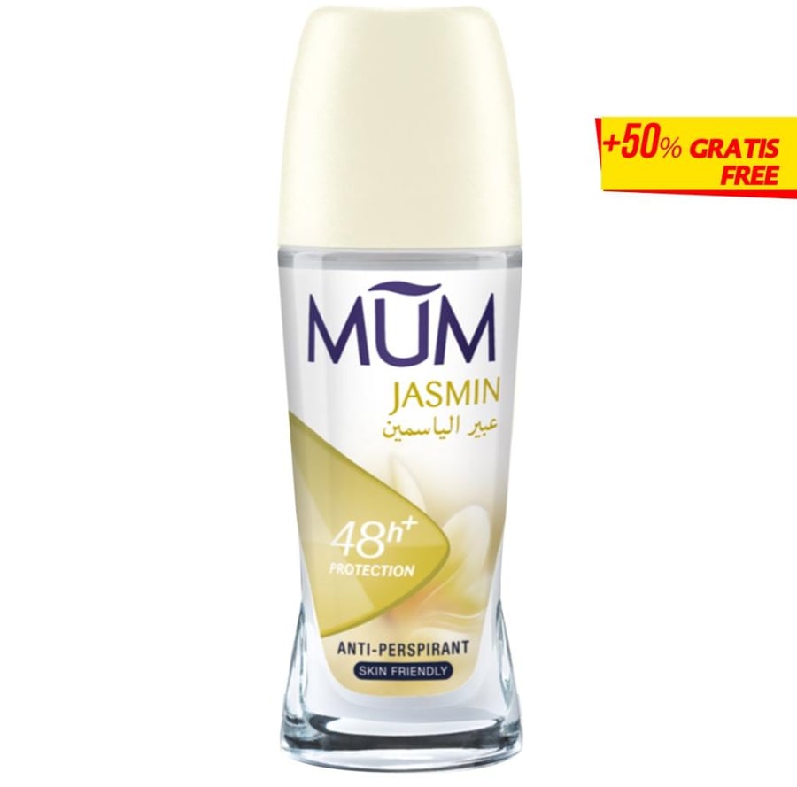 مزيل عرق مام عبير الياسمين mum jasmin anti perspirant skin friendly 75m