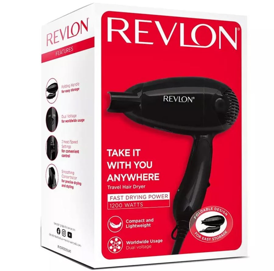 ريفلون مجفف للشعر قابل للطي RVDR5305ARB1